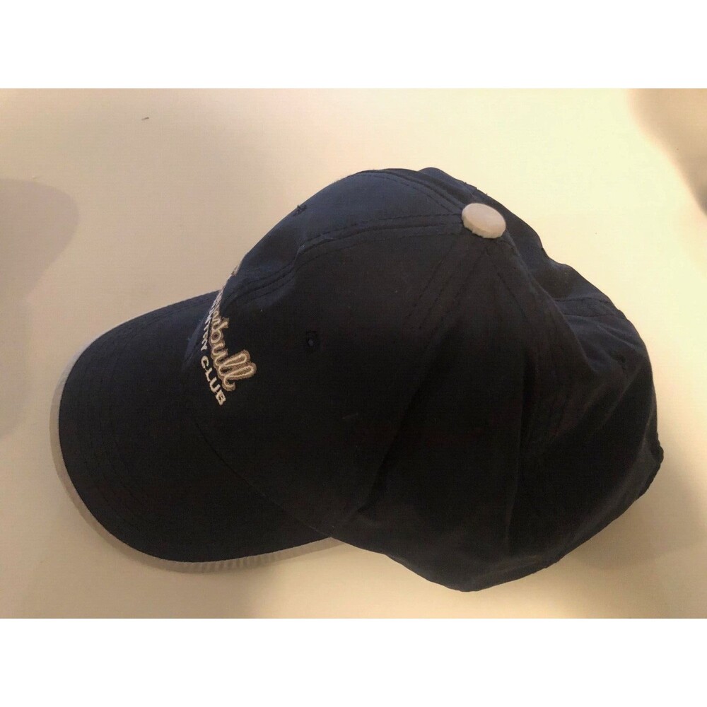 Trumbull Country Club Golf Hat/ Cap Blue Adjustable - Picture 2 of 5